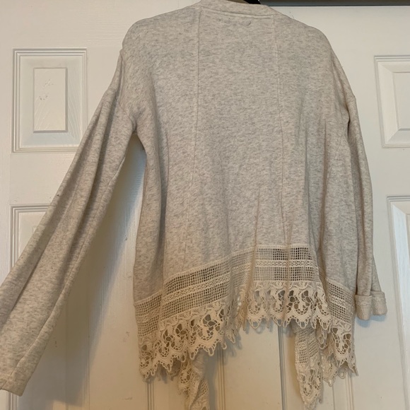 Jack by BB Dakota Crochet Trim Cardigan - Picture 4 of 7